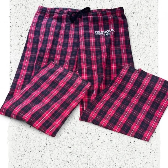Georgia Plaid Pajama Pants - Picture 1 of 2
